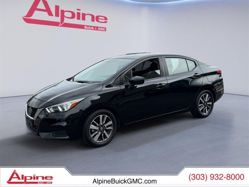 used 2021 Nissan Versa car, priced at $14,005