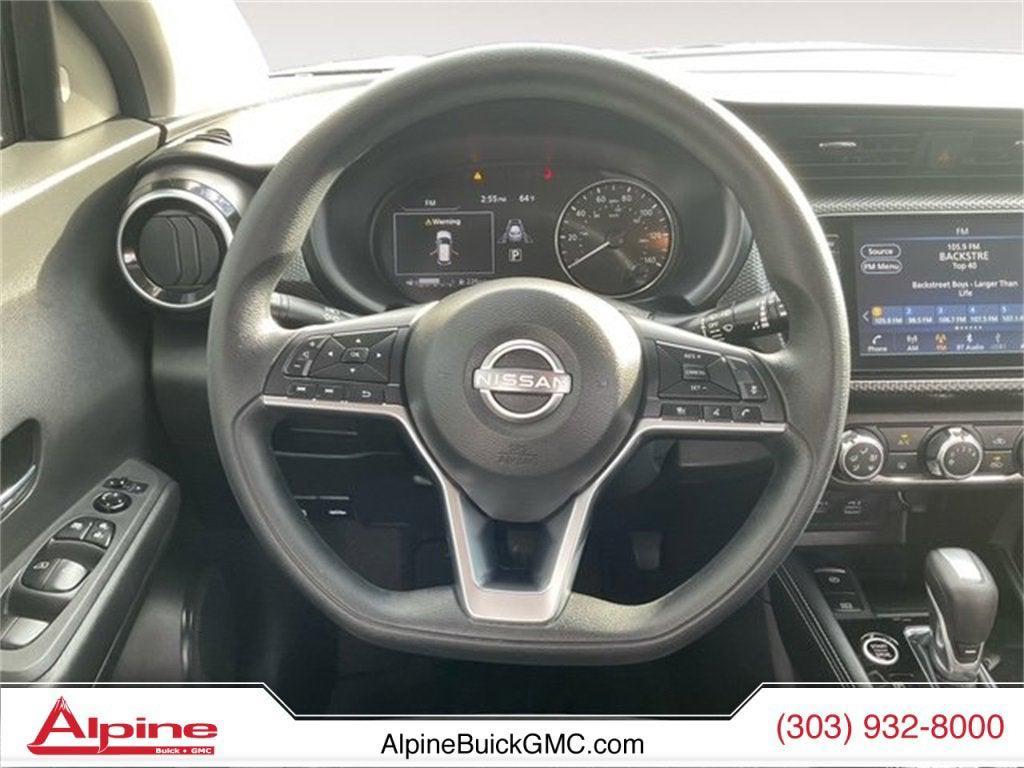 used 2024 Nissan Kicks car, priced at $18,941