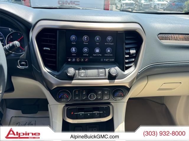 used 2020 GMC Acadia car, priced at $23,484