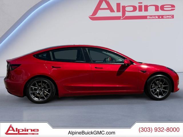 used 2022 Tesla Model 3 car, priced at $21,570
