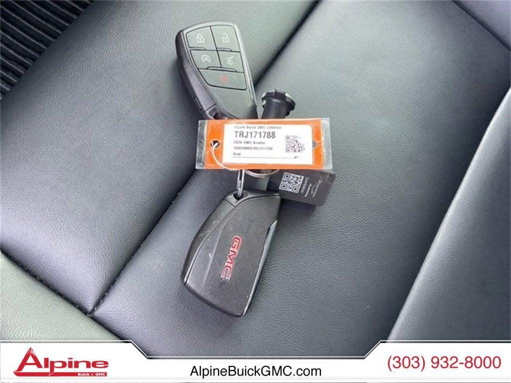 used 2024 GMC Acadia car, priced at $38,887