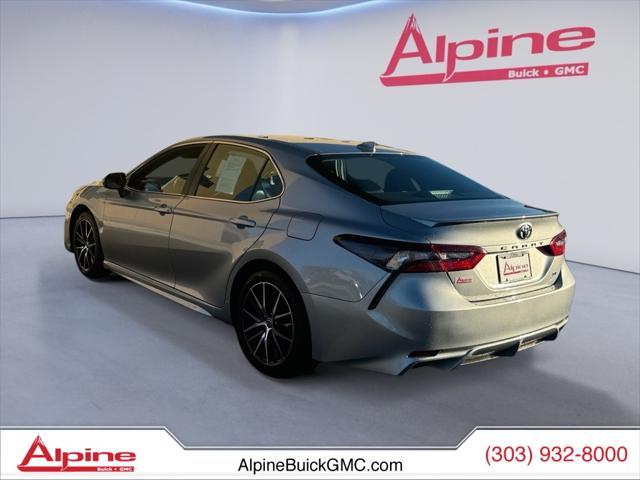 used 2021 Toyota Camry car, priced at $20,484