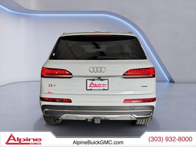 used 2021 Audi Q7 car, priced at $33,594