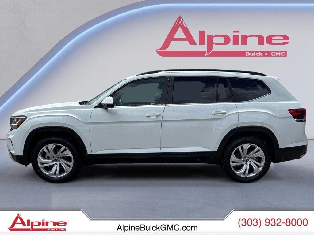 used 2021 Volkswagen Atlas car, priced at $23,284