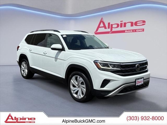 used 2021 Volkswagen Atlas car, priced at $23,584