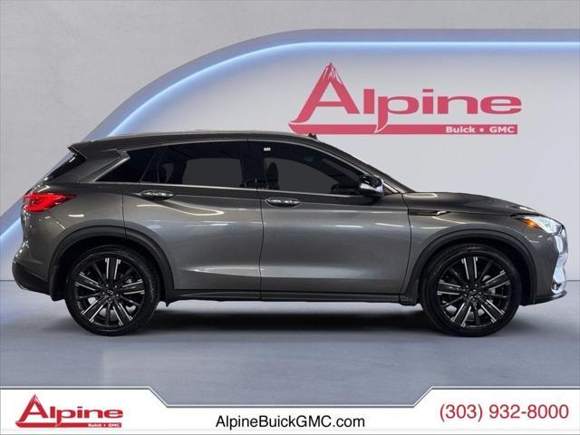 used 2021 INFINITI QX50 car, priced at $26,109