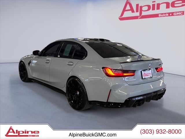 used 2023 BMW M3 car, priced at $81,284