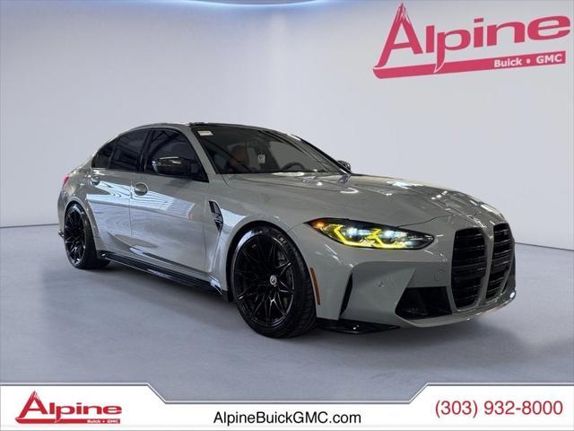 used 2023 BMW M3 car, priced at $81,284