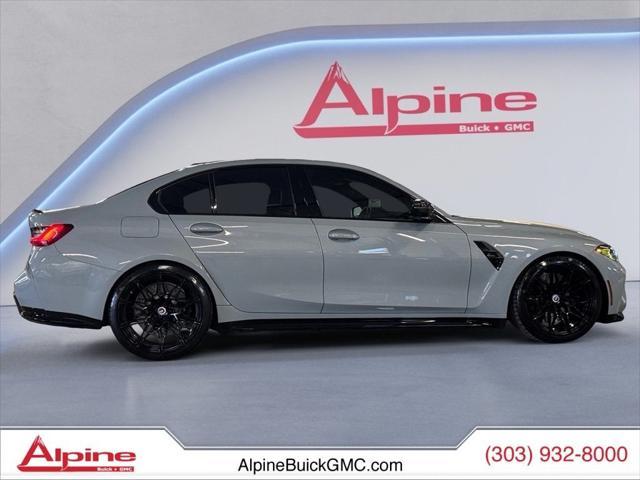 used 2023 BMW M3 car, priced at $81,284