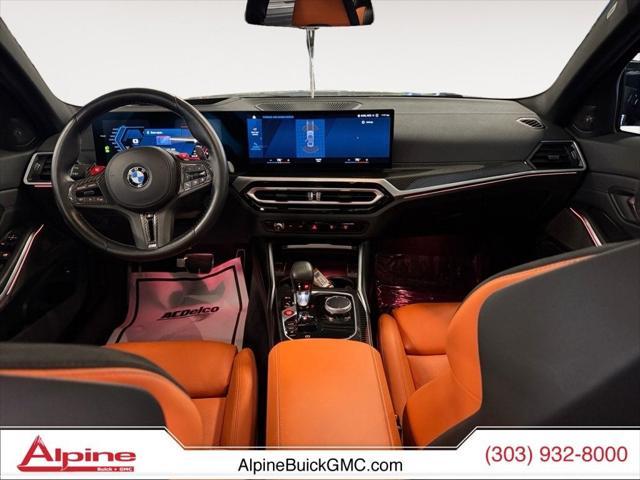 used 2023 BMW M3 car, priced at $81,284