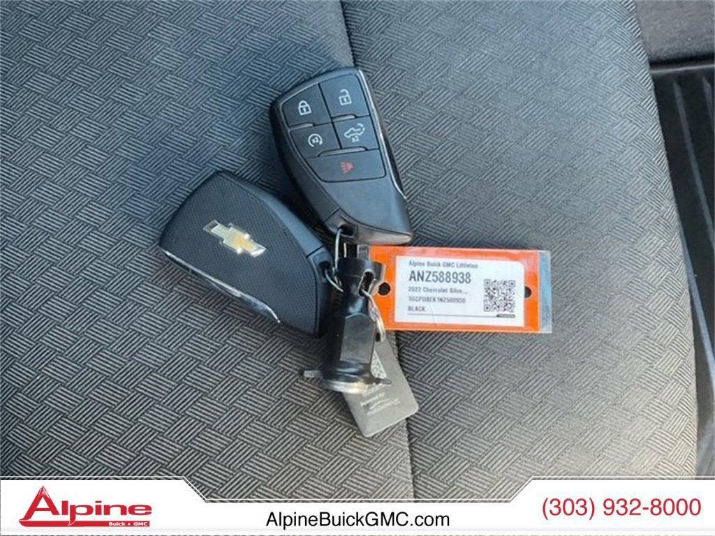 used 2022 Chevrolet Silverado 1500 car, priced at $30,805