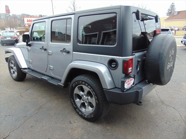 used 2016 Jeep Wrangler Unlimited car, priced at $21,988