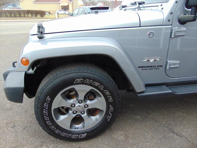 used 2016 Jeep Wrangler Unlimited car, priced at $21,988