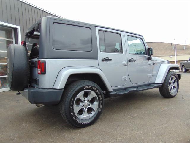 used 2016 Jeep Wrangler Unlimited car, priced at $21,988