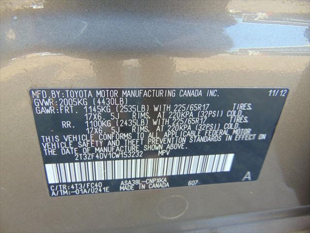 used 2012 Toyota RAV4 car, priced at $9,988