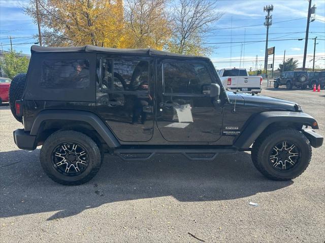 used 2017 Jeep Wrangler Unlimited car, priced at $20,000