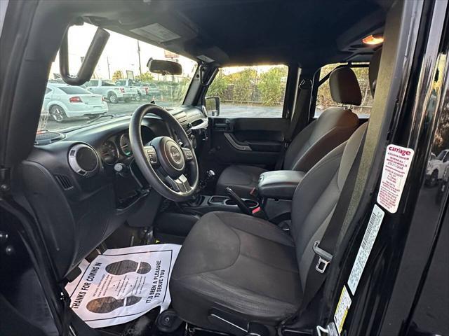 used 2015 Jeep Wrangler Unlimited car, priced at $17,000