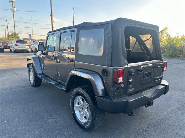 used 2014 Jeep Wrangler Unlimited car, priced at $12,000