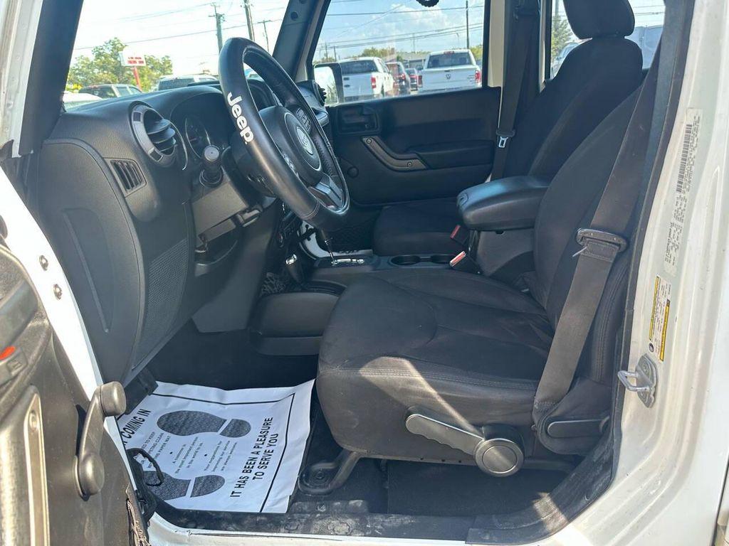 used 2013 Jeep Wrangler Unlimited car, priced at $15,900