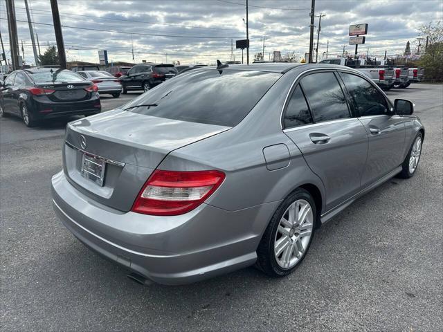 used 2009 Mercedes-Benz C-Class car, priced at $7,000