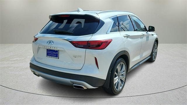used 2022 INFINITI QX50 car, priced at $31,495