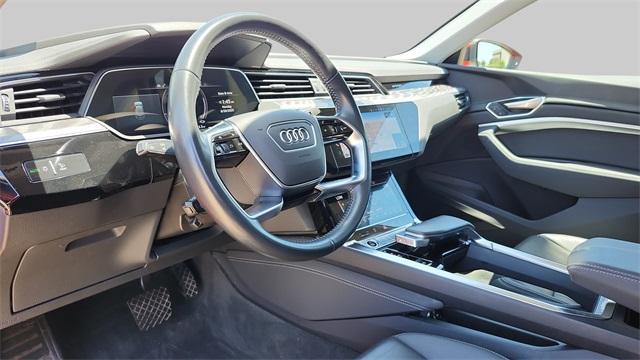 used 2021 Audi e-tron car, priced at $26,991