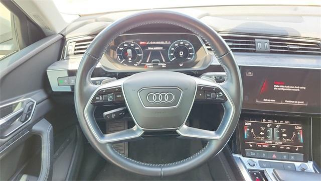 used 2021 Audi e-tron car, priced at $25,991