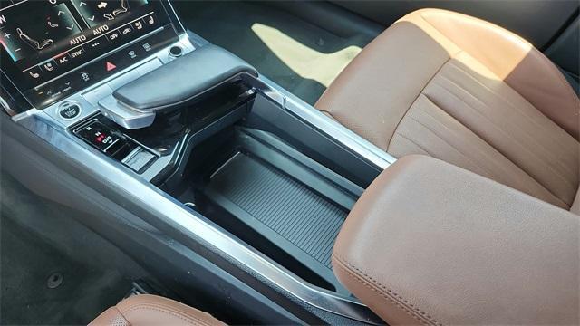 used 2021 Audi e-tron car, priced at $24,700
