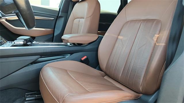 used 2021 Audi e-tron car, priced at $24,700
