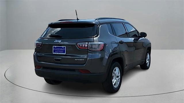 used 2018 Jeep Compass car, priced at $15,000