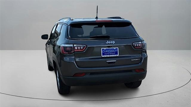 used 2018 Jeep Compass car, priced at $15,000