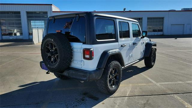 used 2021 Jeep Wrangler Unlimited car, priced at $27,300