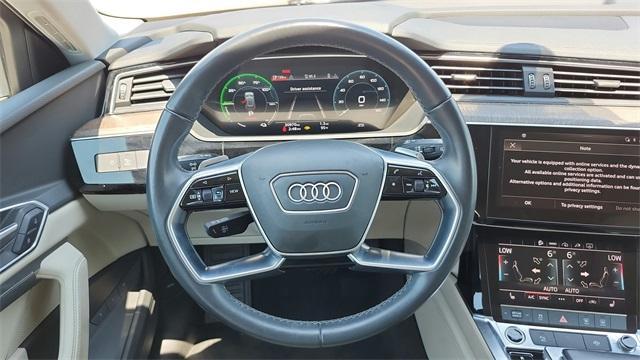 used 2021 Audi e-tron car, priced at $25,495