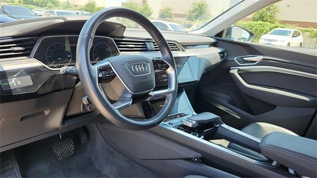 used 2021 Audi e-tron car, priced at $24,700