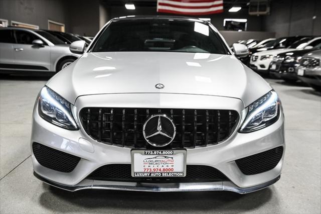 used 2015 Mercedes-Benz C-Class car, priced at $19,985