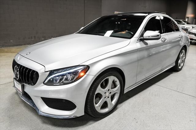 used 2015 Mercedes-Benz C-Class car, priced at $19,985