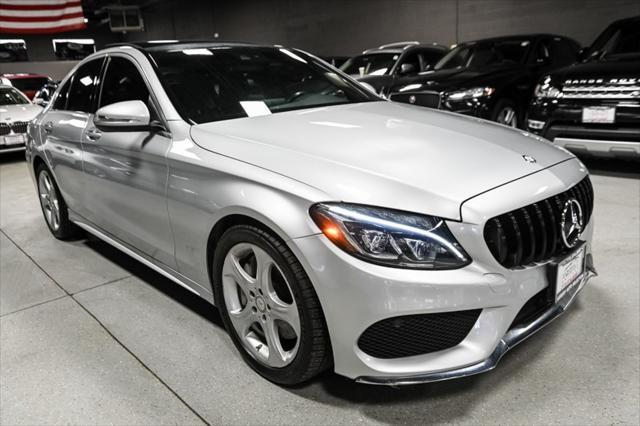 used 2015 Mercedes-Benz C-Class car, priced at $19,985