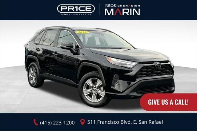 used 2022 Toyota RAV4 car, priced at $25,700