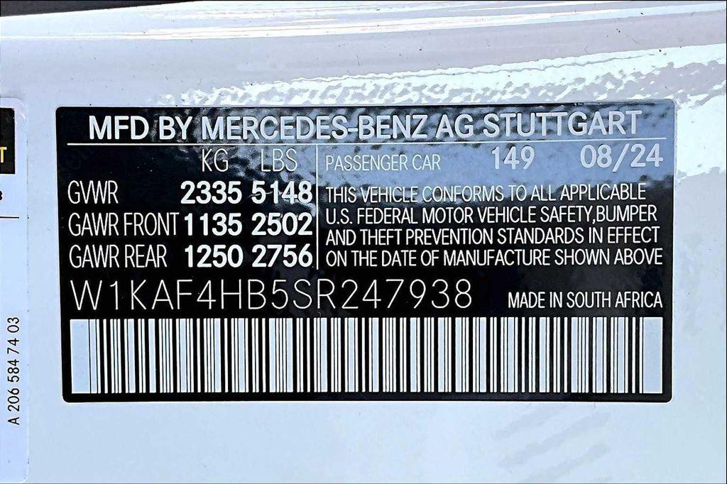 used 2025 Mercedes-Benz C-Class car, priced at $57,298