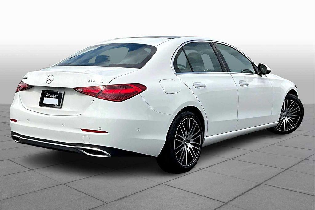 used 2024 Mercedes-Benz C-Class car, priced at $36,998