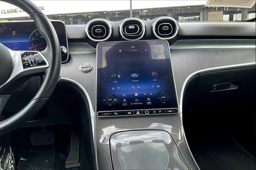used 2024 Mercedes-Benz C-Class car, priced at $36,998