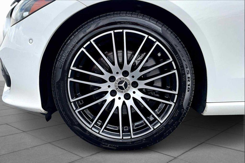 used 2024 Mercedes-Benz C-Class car, priced at $36,998