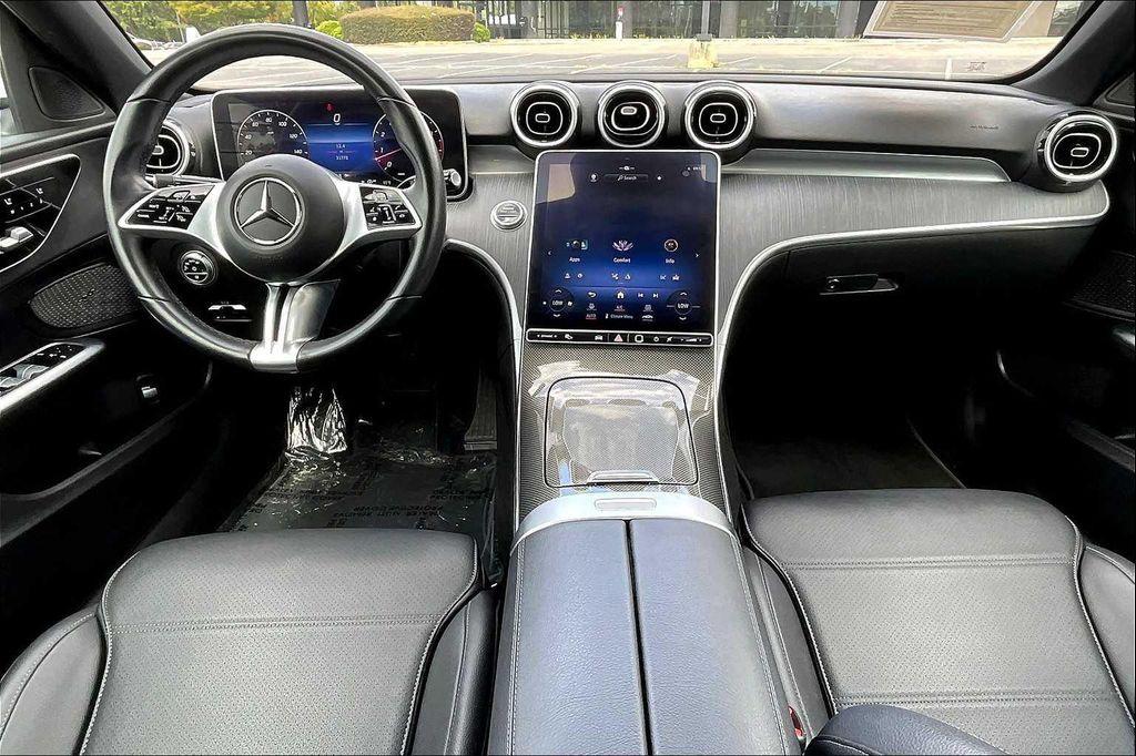 used 2024 Mercedes-Benz C-Class car, priced at $36,998