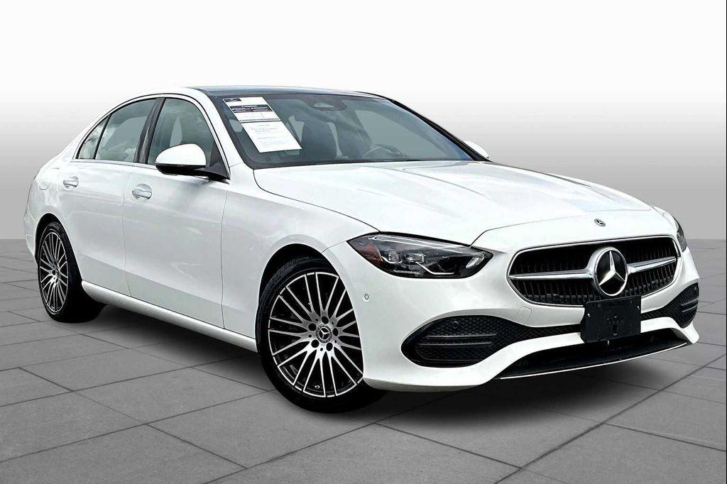 used 2024 Mercedes-Benz C-Class car, priced at $36,998
