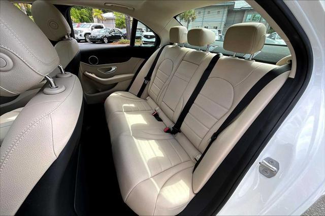 used 2020 Mercedes-Benz C-Class car, priced at $27,998