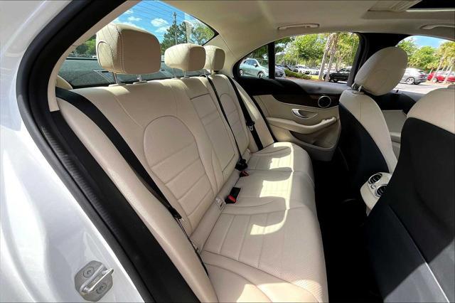 used 2020 Mercedes-Benz C-Class car, priced at $27,998