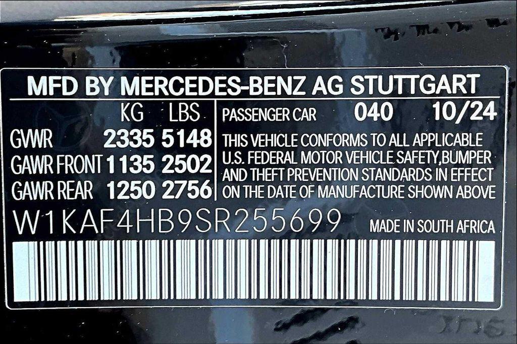 used 2025 Mercedes-Benz C-Class car, priced at $57,998