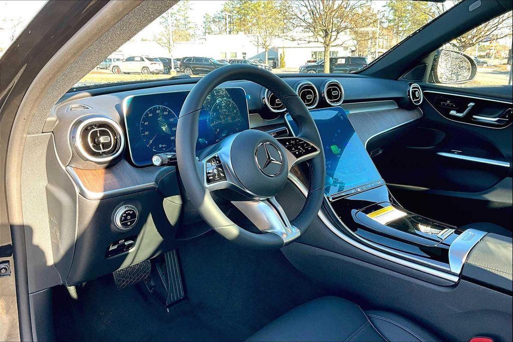 used 2025 Mercedes-Benz C-Class car, priced at $57,998
