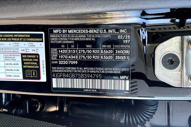 new 2025 Mercedes-Benz GLE 450e car, priced at $78,700