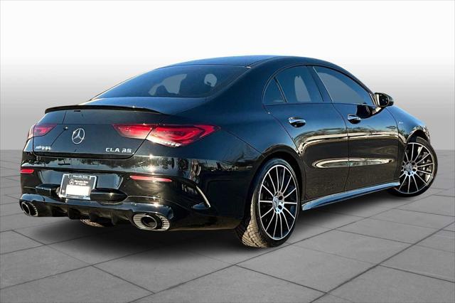 used 2022 Mercedes-Benz AMG CLA 35 car, priced at $34,320